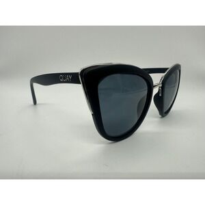 Quay Cat Eye Sunglasses My Girl 126 Black Silver